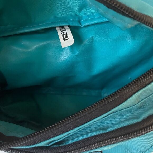 Super pouch teal blue Fanny pack/shoulder bag with adjustable strap - Picture 10 of 12